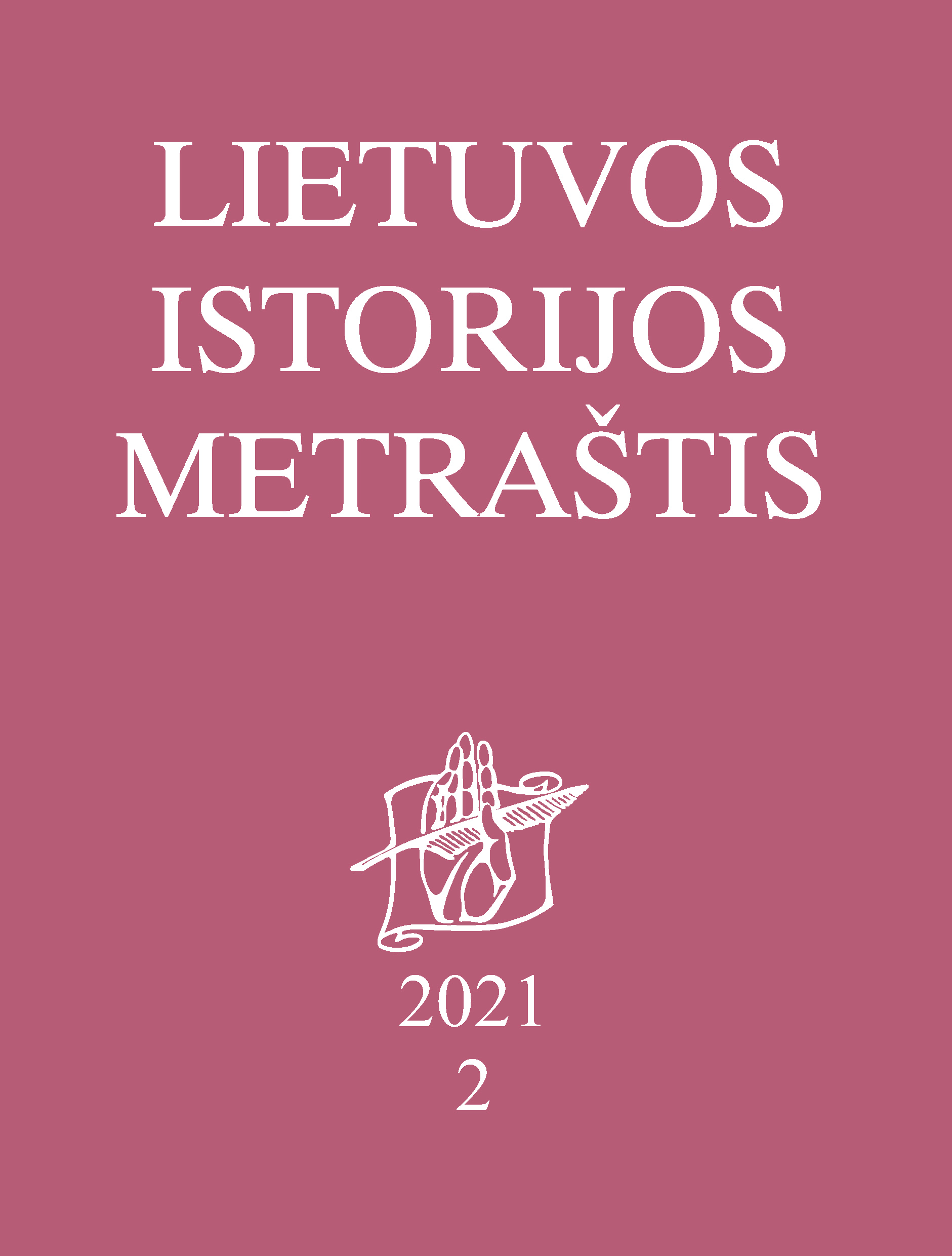 Lietuvos istorijos metraštis / The Year-Book of Lithuanian History Cover