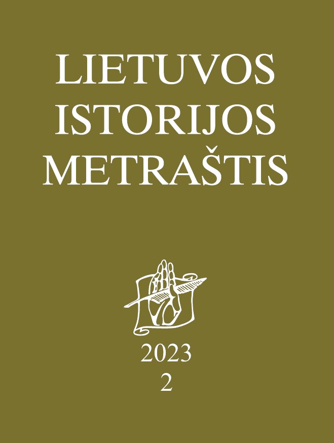 Lietuvos istorijos metraštis cover