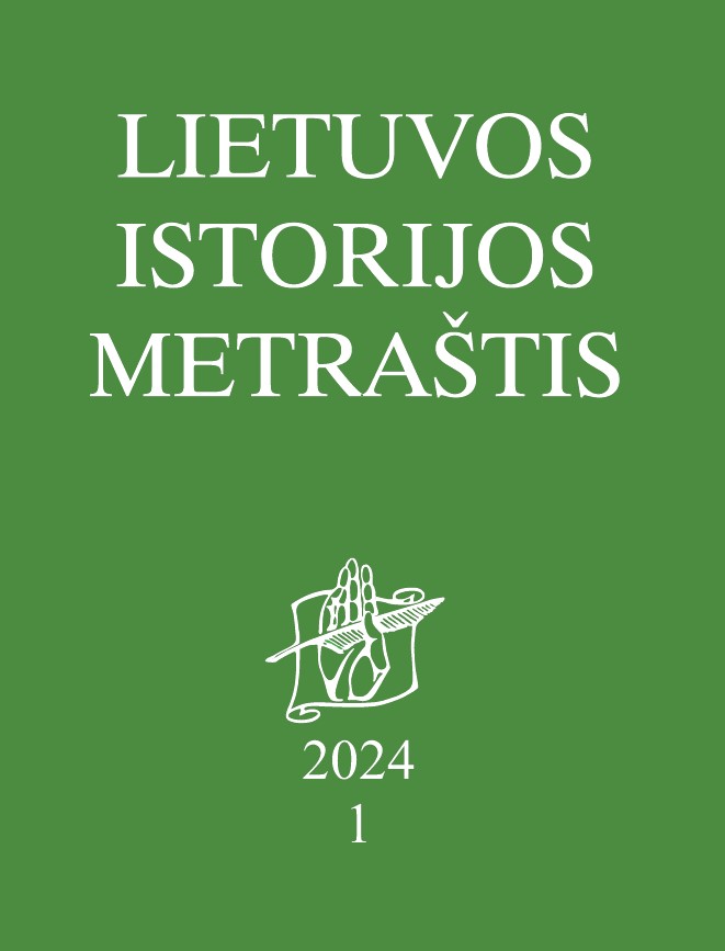 Lietuvos istorijos metraštis Cover